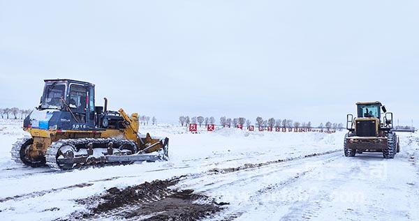 路基积雪清理