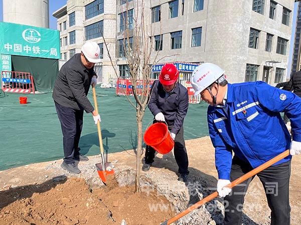 邯郸市儿童福利院项目植树活动