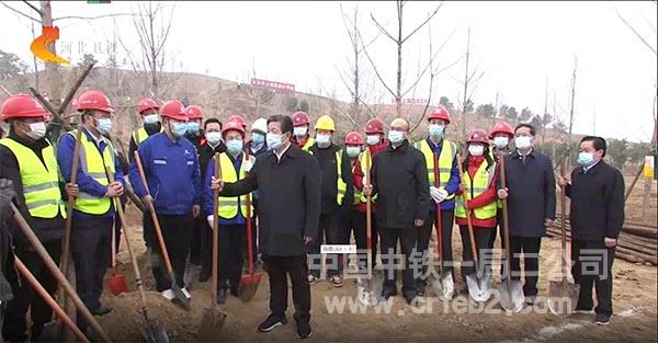 植树现场河北省委书记王东峰提出要求