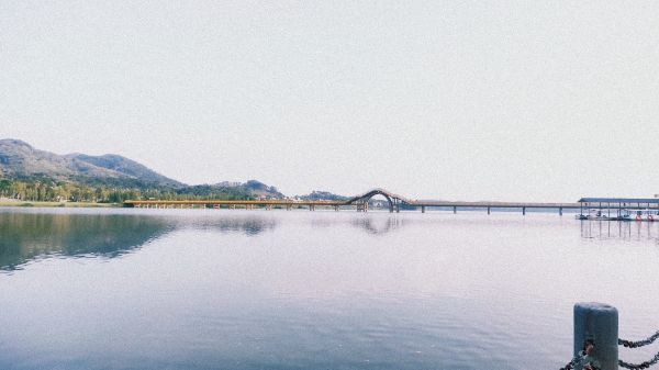 苍海湖景